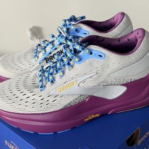Brooks Ghost Max 3 Run Disney Women's Athletic Shoes - Gray, Purple, and Blue